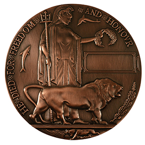 Photograph of a memorial plaque